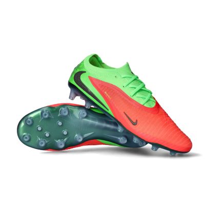 Chaussures de football Nike Phantom 6 Elite AG Rouge & Vert