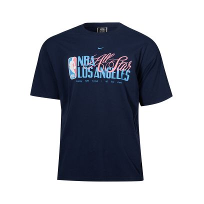 T-shirt Nike All Star Weekend Bleu Foncé pour homme