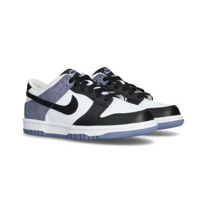 Dunk Low Essential+ Enfant - White-Black-World Indigo