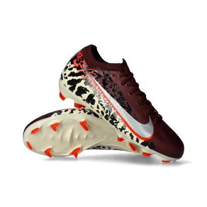 Chaussures de football Nike Mercurial Vapor 16 Pro FG Bordeaux & Beige pour enfant