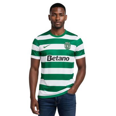 Maillot Nike Sporting Portugal Blanc & Vert