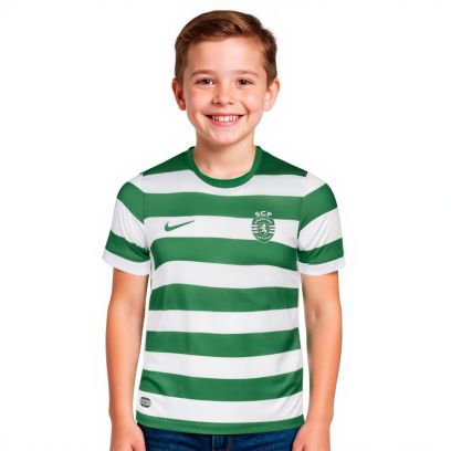 Maillot Nike Sporting Portugal Blanc pour enfant