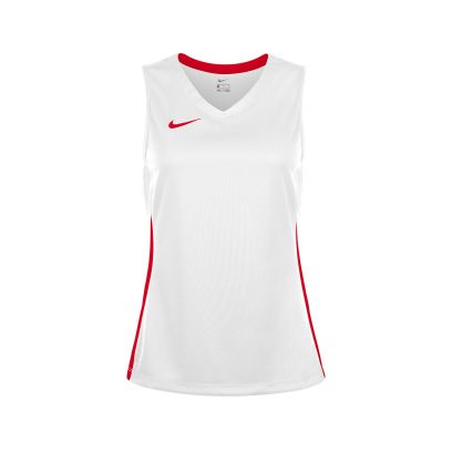 Top Nike Basketball Teamwear Blanc pour Femme