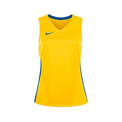 Top Nike Basketball Teamwear Jaune pour Femme
