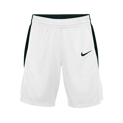 Short de basket Nike Team Blanc pour Femme