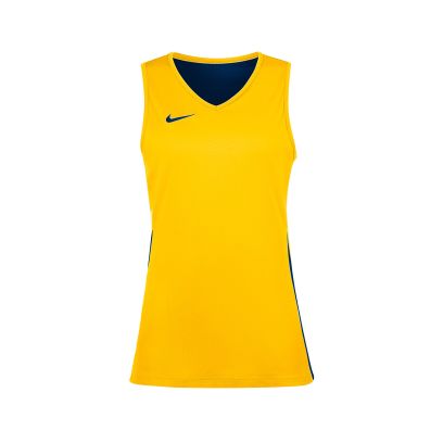 Top Nike Basketball Teamwear Jaune pour Femme
