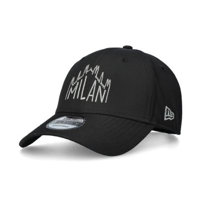 Casquette New Era Ac Milan Noir Unisexe