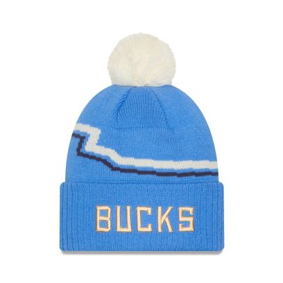 Bonnet New Era Milwaukee Bucks Bleu Unisexe