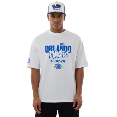 T-shirt New Era Orlando Magic Blanc pour homme