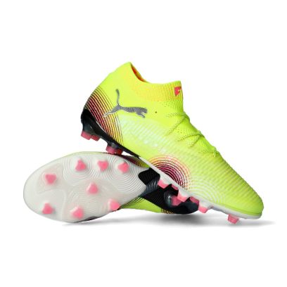 Chaussures de football Puma Future 8 Ultimate Jaune pour Unisexe