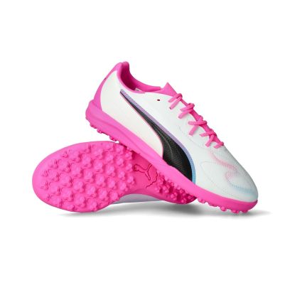 Enfant King 20 Match Turf - White-Poison Pink-Bright Aqua