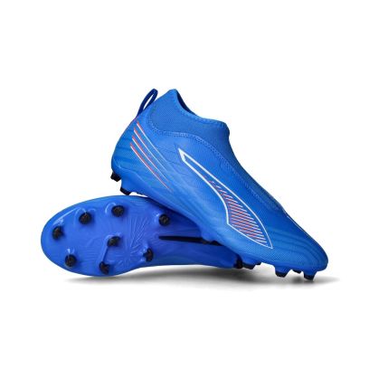 Enfant Ultra 6 Match+ LL FG/AG - Ultra Blue-White-Glowing Red