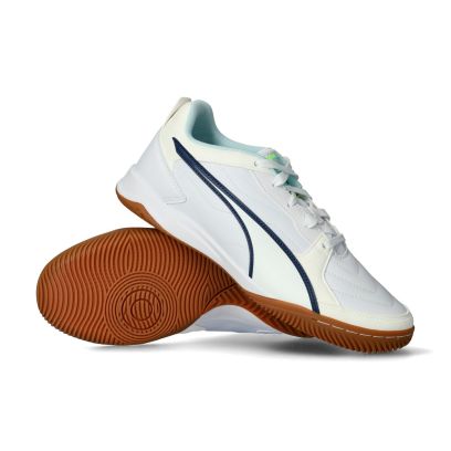 Chaussures de futsal Puma Pressing IV Blanc