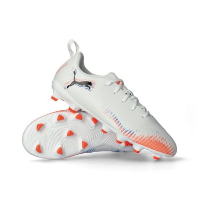 Chaussures de football Puma Future 8 Play FG Blanc pour enfant