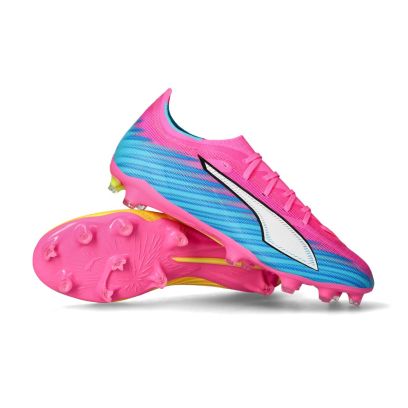 Ultra 6 Match FG/AG - Poison Pink-Black-Sun Stream-Bright Aqua