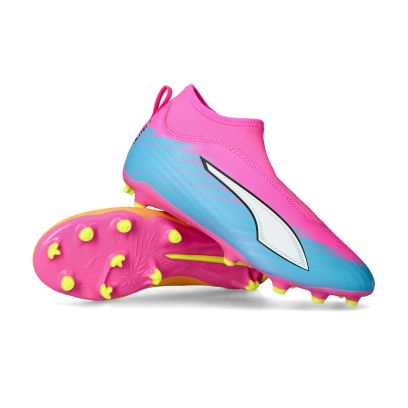 Enfant Ultra 6 Match+ LL FG/AG - Poison Pink-Black-Sun Stream-Bright Aqua