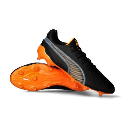 Chaussures de football Puma King Ultimate FG Noir