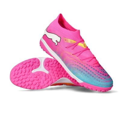Future 9 Match Turf - Poison Pink-Sun Stream-Bright Aqua