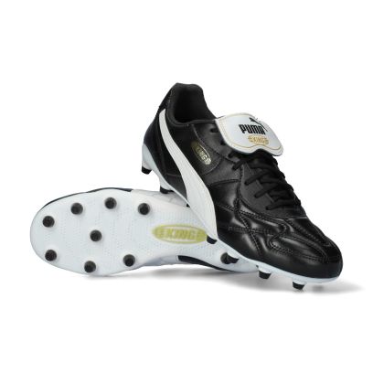 Chaussures de football Puma King Top Pro FG Noir