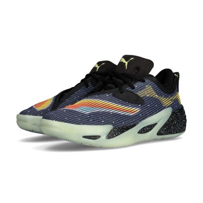 Chaussures de basket Puma All-Pro Nitro 2 E.T. Bleu Foncé & Noir
