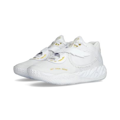 Chaussures de basket Puma MB.05 Mist Blanc pour enfant