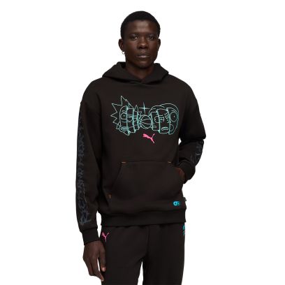 Sweat-shirt Puma Hoops x Rick and Morty Noir