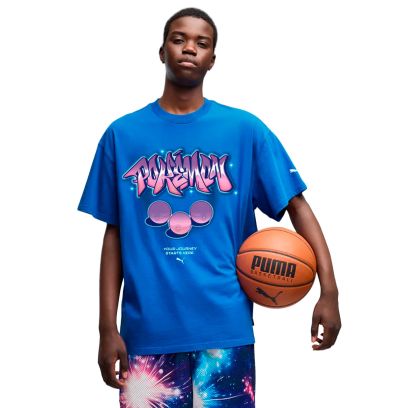 T-shirt Puma Ss26_Puma X Pokemon Bleu