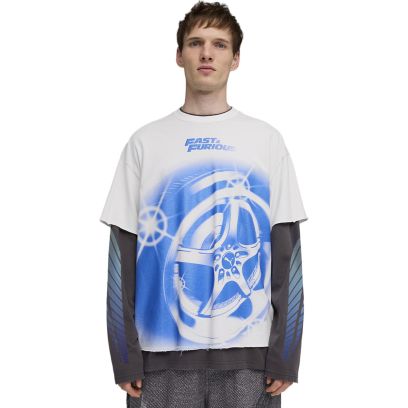 T-shirt Puma Lamelo Ball Blanc pour homme