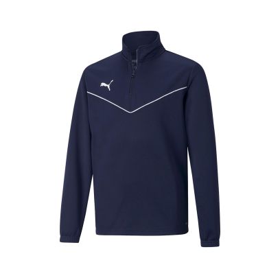 Sweat-shirt Puma teamRISE Bleu Marine pour Enfant