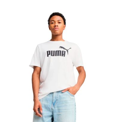 T-shirt Puma Essentials Blanc pour homme