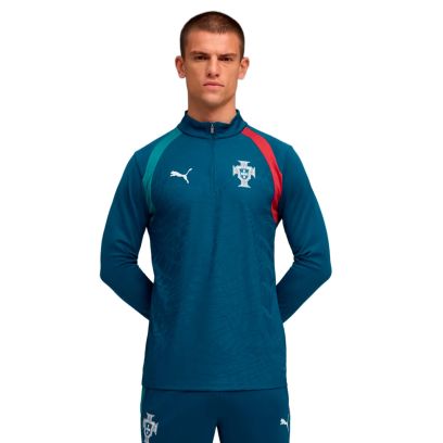 Sweat-shirt Puma Portugal Bleu Foncé