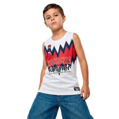 Maillot Puma Baskonia Basket Blanc pour enfant