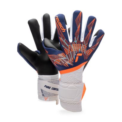 Gants de gardien Reusch Pure Contact Bleu Marine & Orange Unisexe