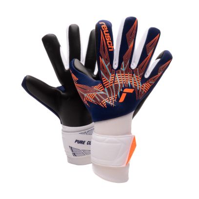 Gants de gardien Reusch Pure Contact Bleu Marine Unisexe