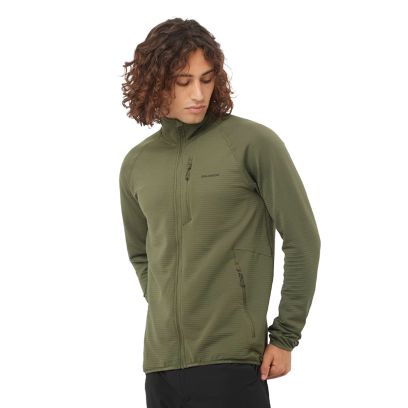 Veste Salomon Generic Vert pour Homme