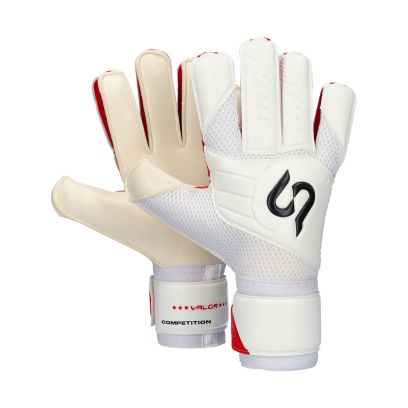Gants de gardien SP Fútbol Valor Blanc Unisexe