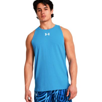 Top Under Armour Baseline Bleu Unisexe