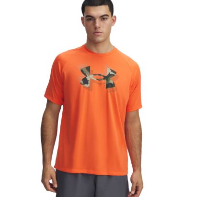 T-shirt Under Armour Tech Orange pour Homme