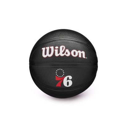 Ballon de basket Wilson Philadelphia 76Ers Noir pour enfant