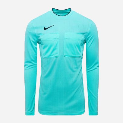 camiseta de árbitro de manga larga Nike Arbitre FFF II Turquesa y Negro para hombre