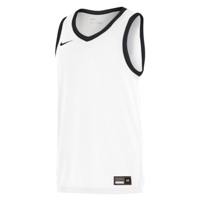 maillot de basket nike team 25 blanc noir pour homme