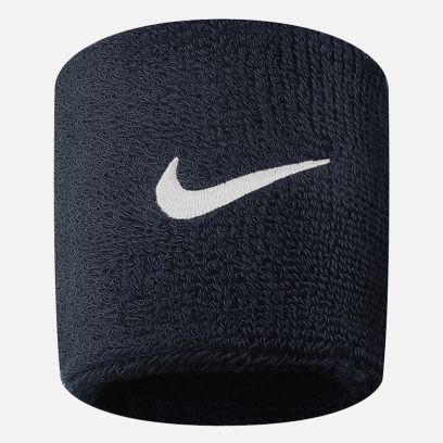 Lot de 2 serre-poignets Nike Swoosh Noirs AC2286-010