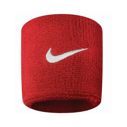 Lot de 2 serre-poignets Nike Swoosh Rouge AC2286-601
