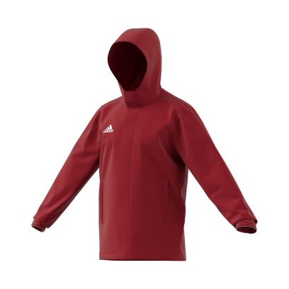 Veste imperméable adidas Entrada 22 Rouge pour Enfant