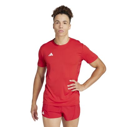 T-shirt adidas Adizero Rouge pour Homme