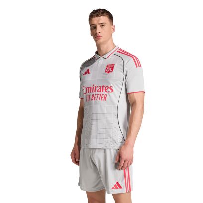 Maillot adidas Olympique Lyon Gris Unisexe