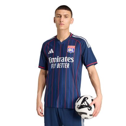 Maillot adidas Olympique Lyon Bleu Marine Unisexe