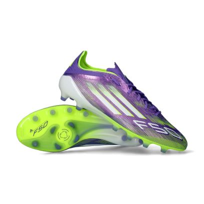 F50 Elite AG - Purple Rush-White-Lucid Lemon