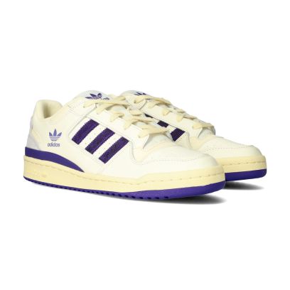 Forum Low CL - Cream White-Collegiate Purple-Warm Vanilla