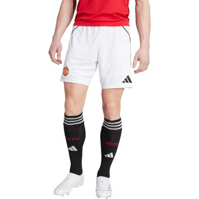 Short adidas Manchester United Blanc Unisexe